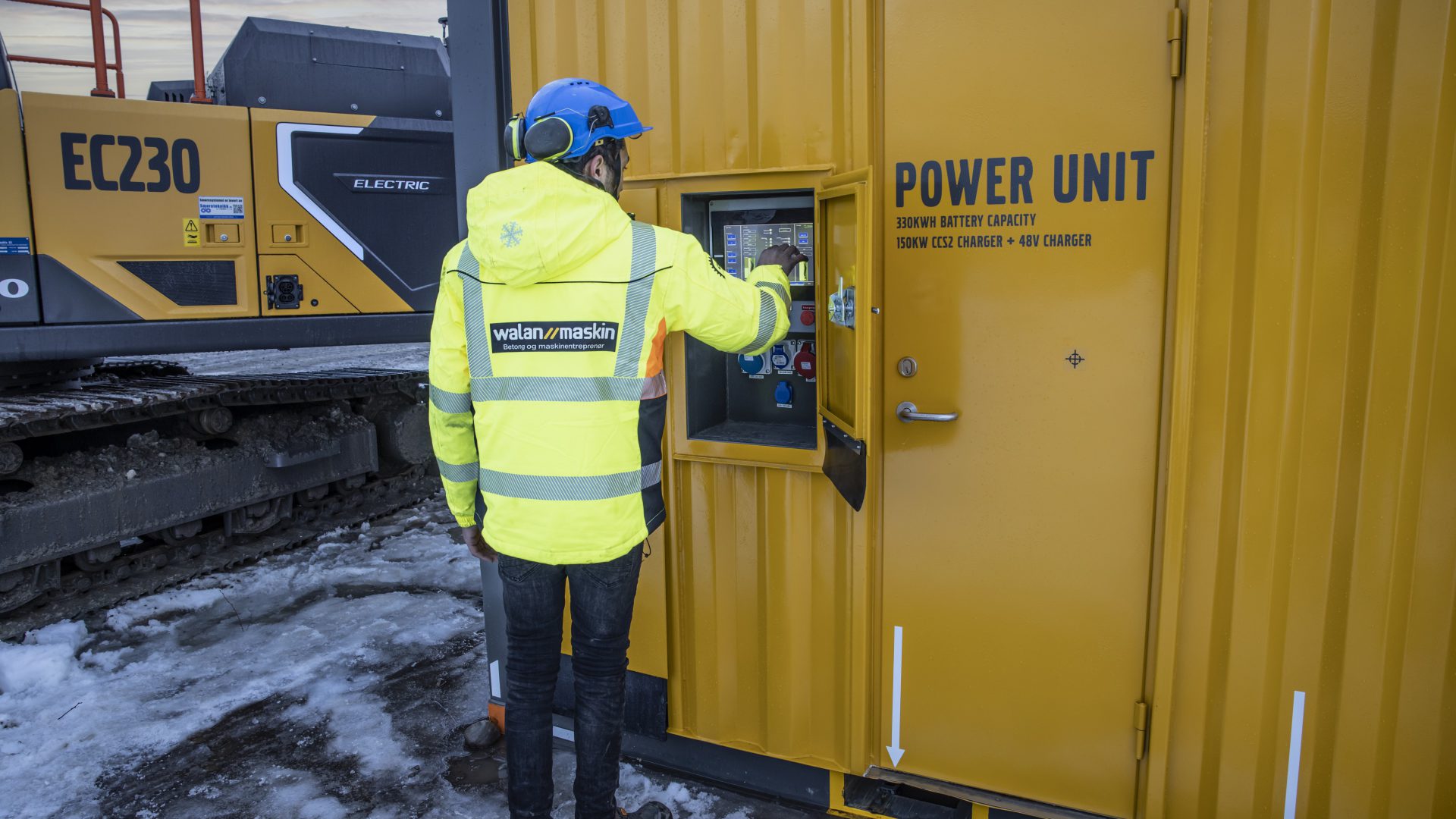 Volvo CE punta sui powerbank per le grandi macchine