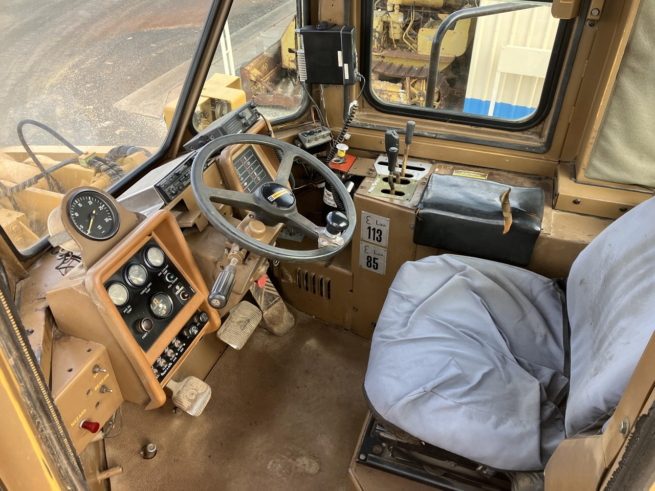 Il comfort era un punto di forza della Caterpillar 988B