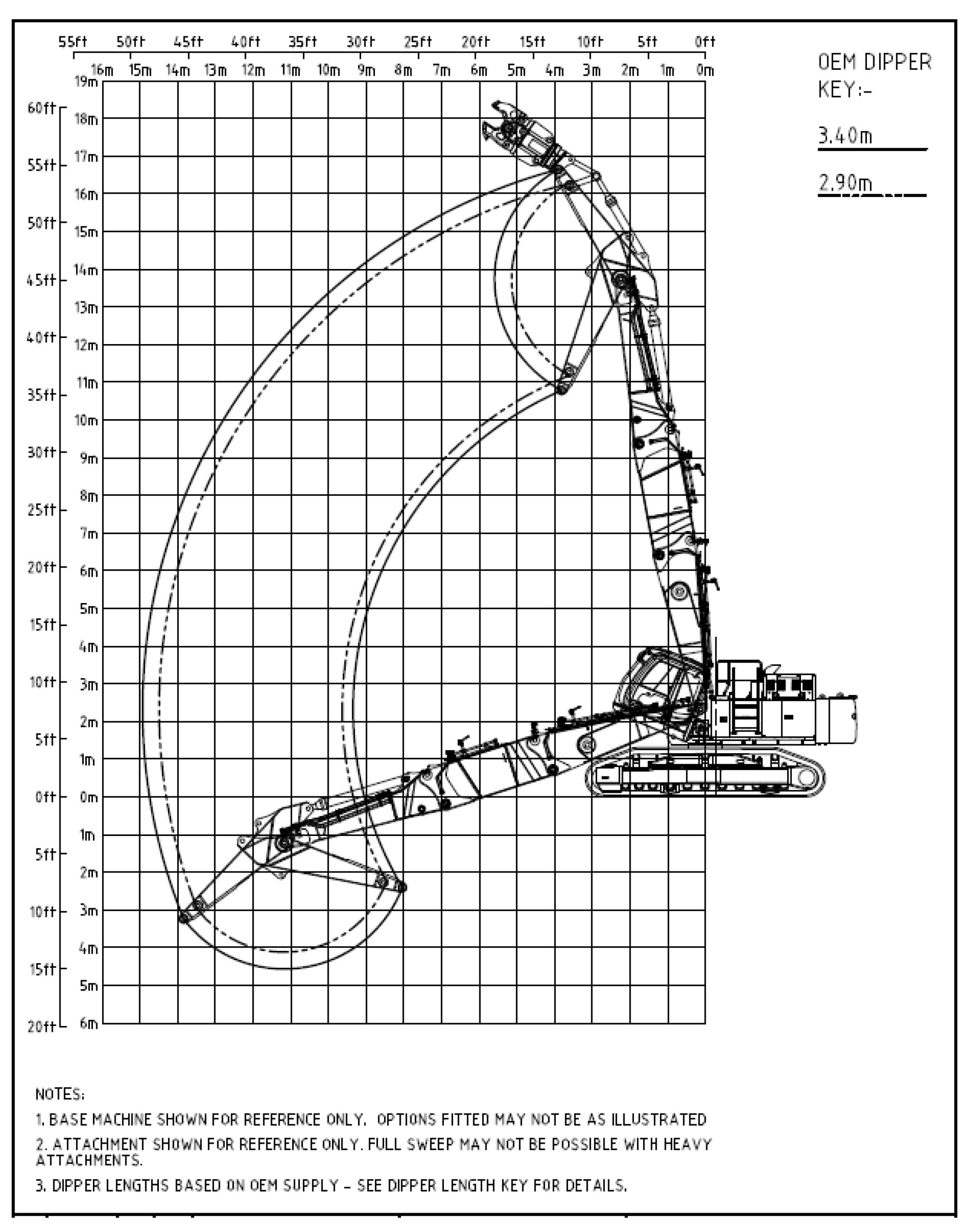 Schema di lavoro dello ZX490 Demolition di Kocurek per Massucco