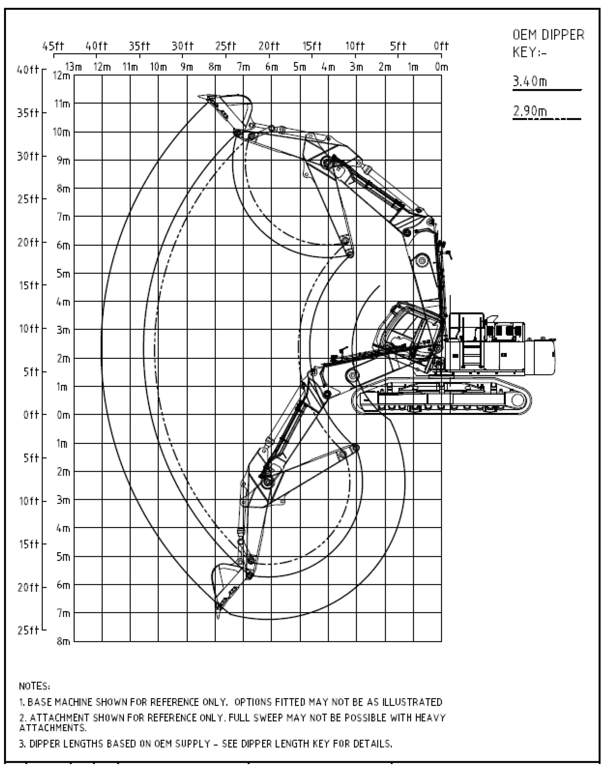 Schema di lavoro dello ZX490 Demolition di Kocurek per Massucco