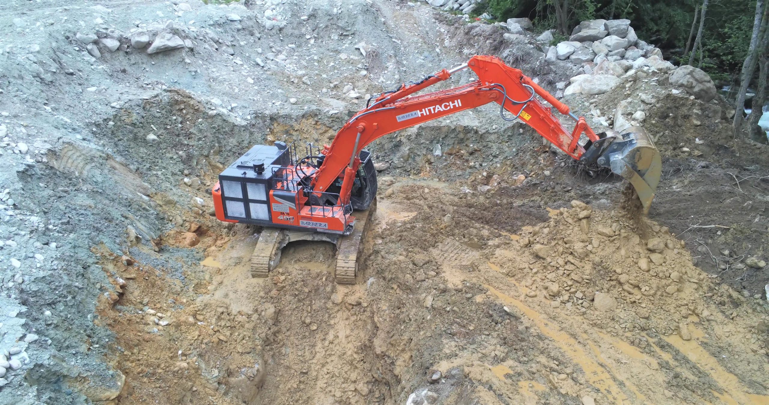 30138 - Hitachi Zaxis ZX200x-7 escavatore cingolato 3DMC GPS system /1:50  Replicars