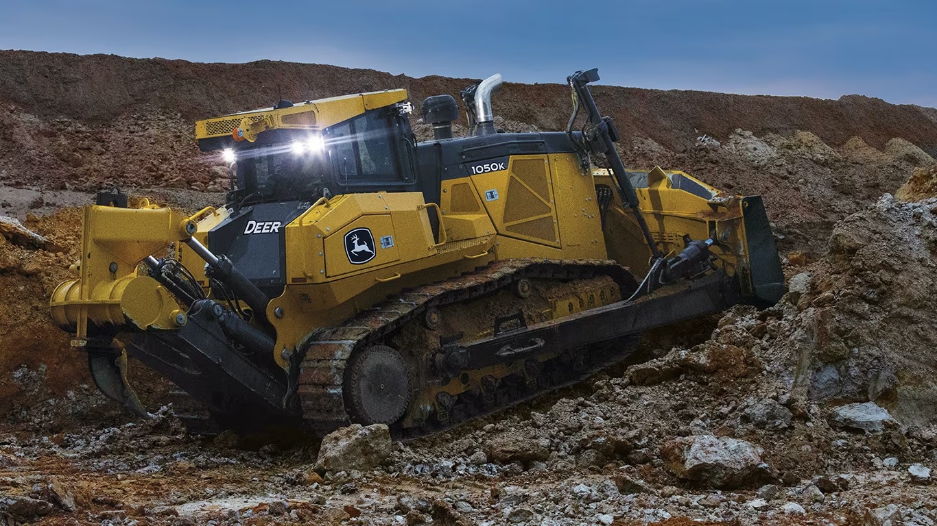 John Deere mantiene la tradizione Liebherr dell'idrostatica su tutte le sue grandi macchine