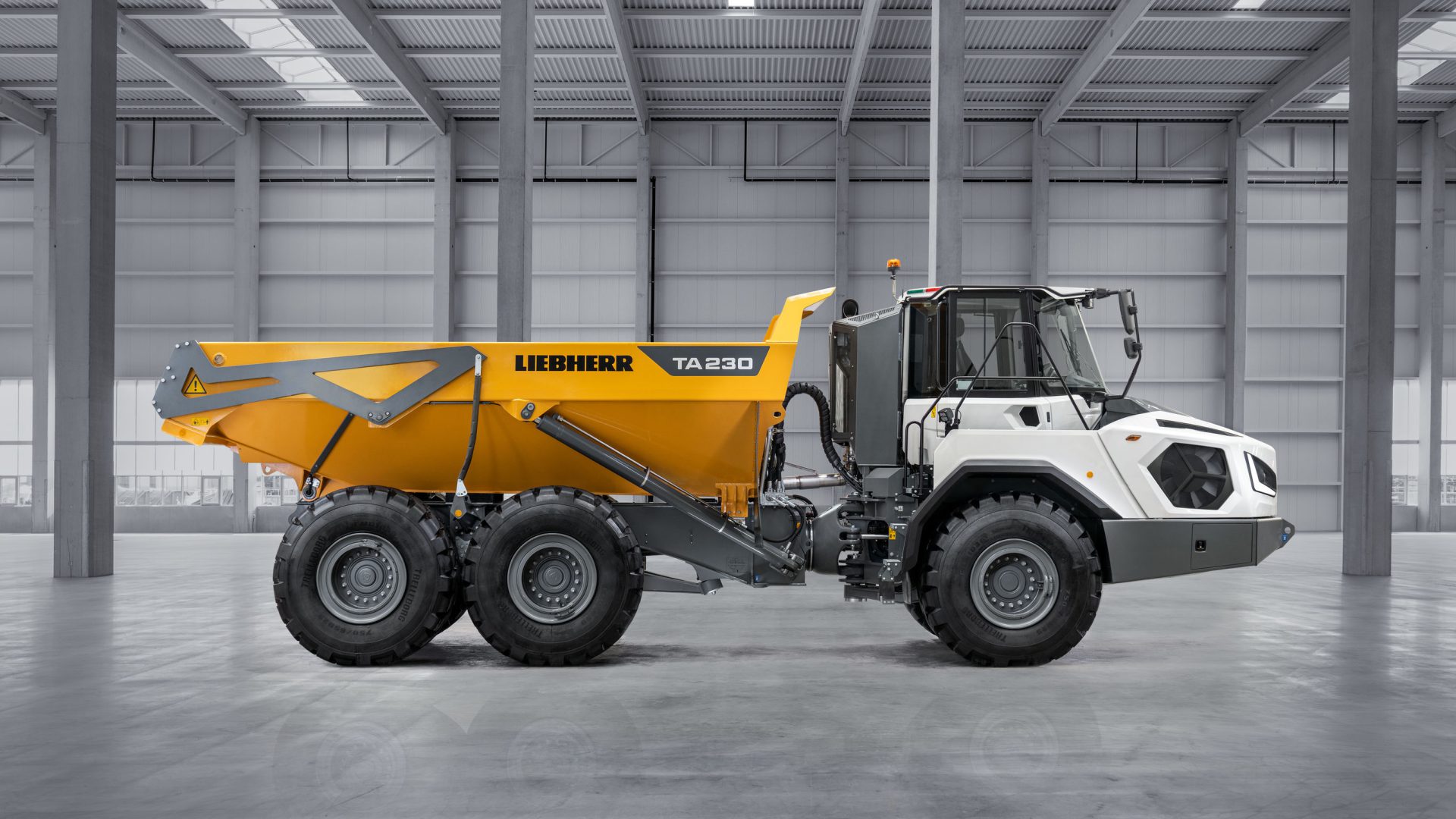 Il TA 230 è un dumper pensato per la massima efficienza