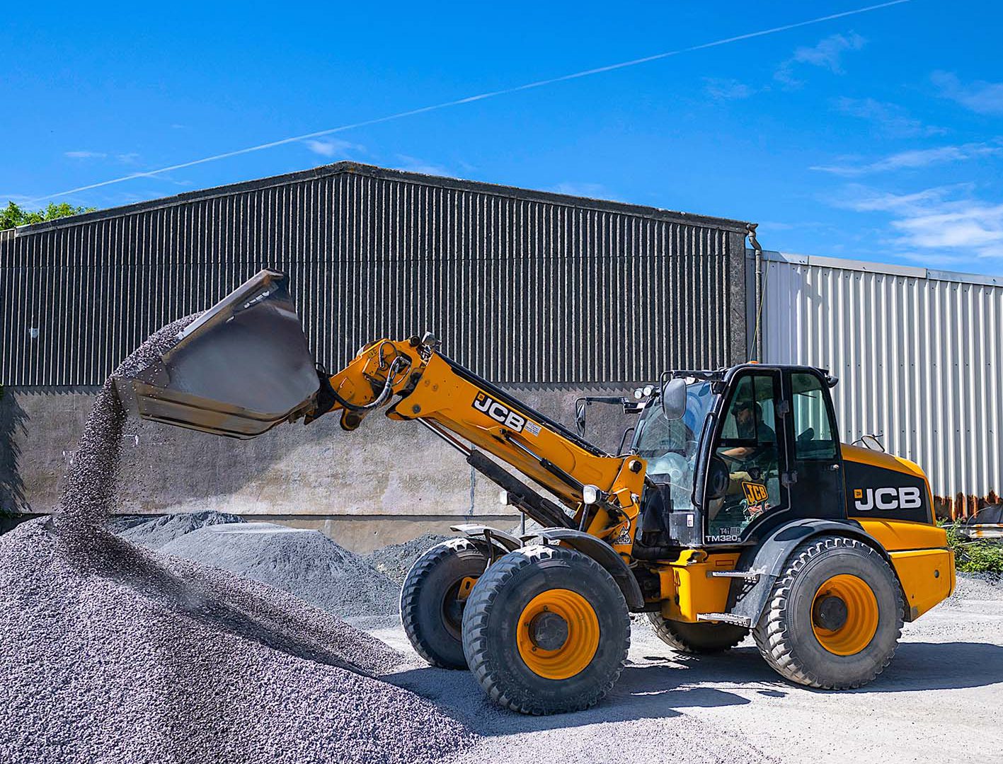 La versatilità è uno dei punti forti delle JCB TM