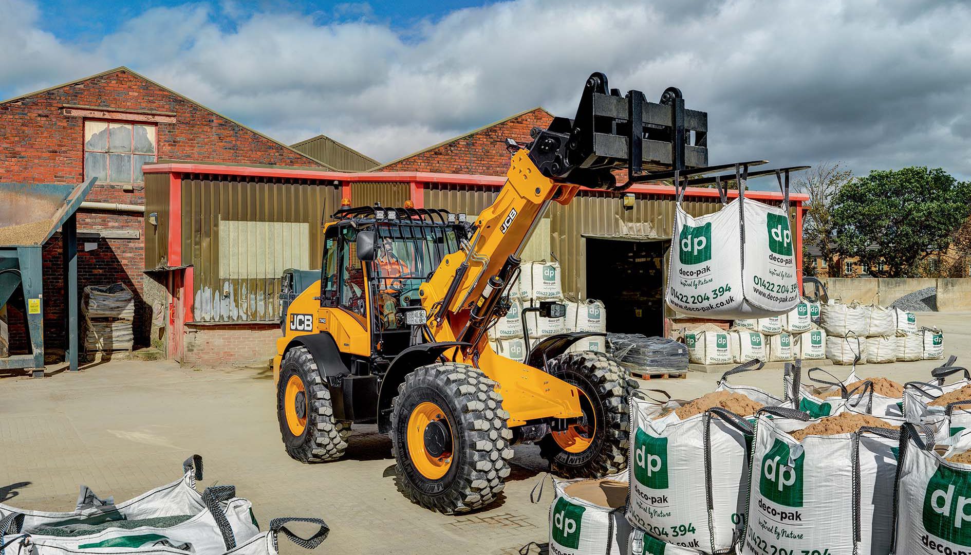 Il campo applicativo delle JCB TM è molto vasto