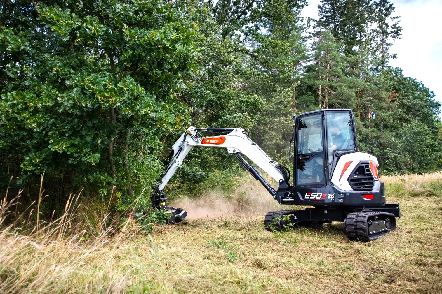 BOBCAT E50Z è un mini molto concreto