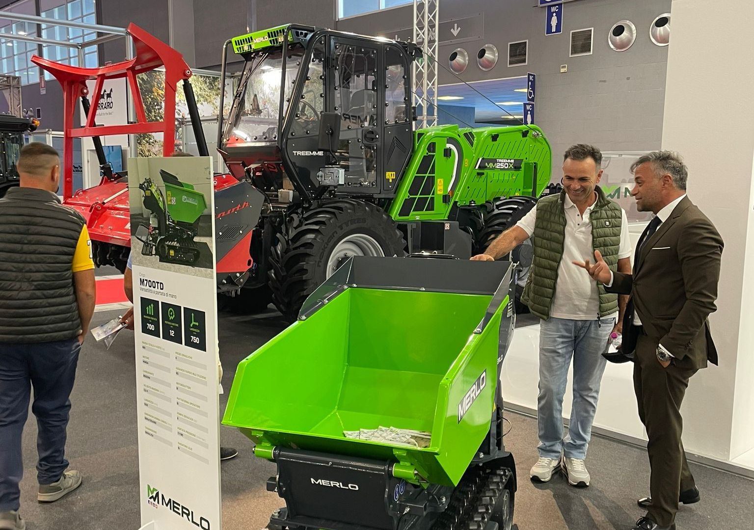 MERLO era presente anche ad Agrilevante