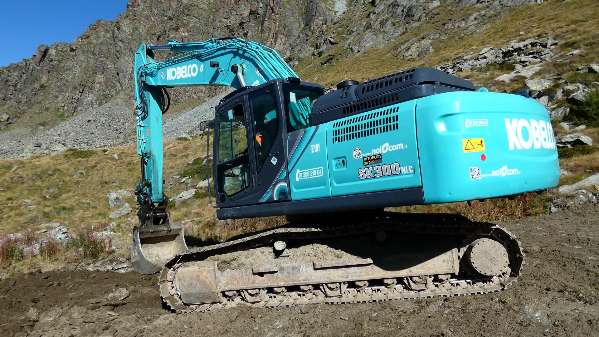 Kobelco è il marchio di punta della NoloCom.