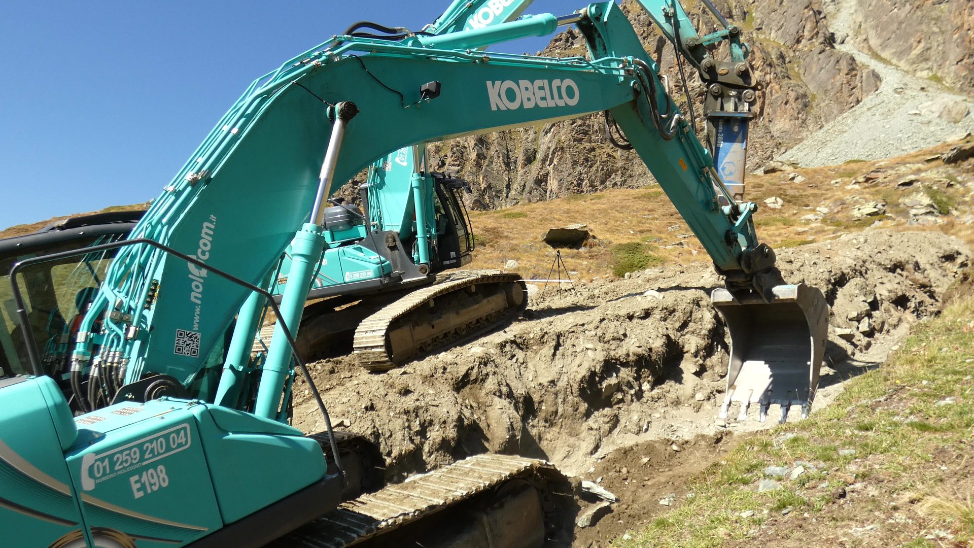 Le macchine Kobelco sono molto apprezzate per l'affidabilità