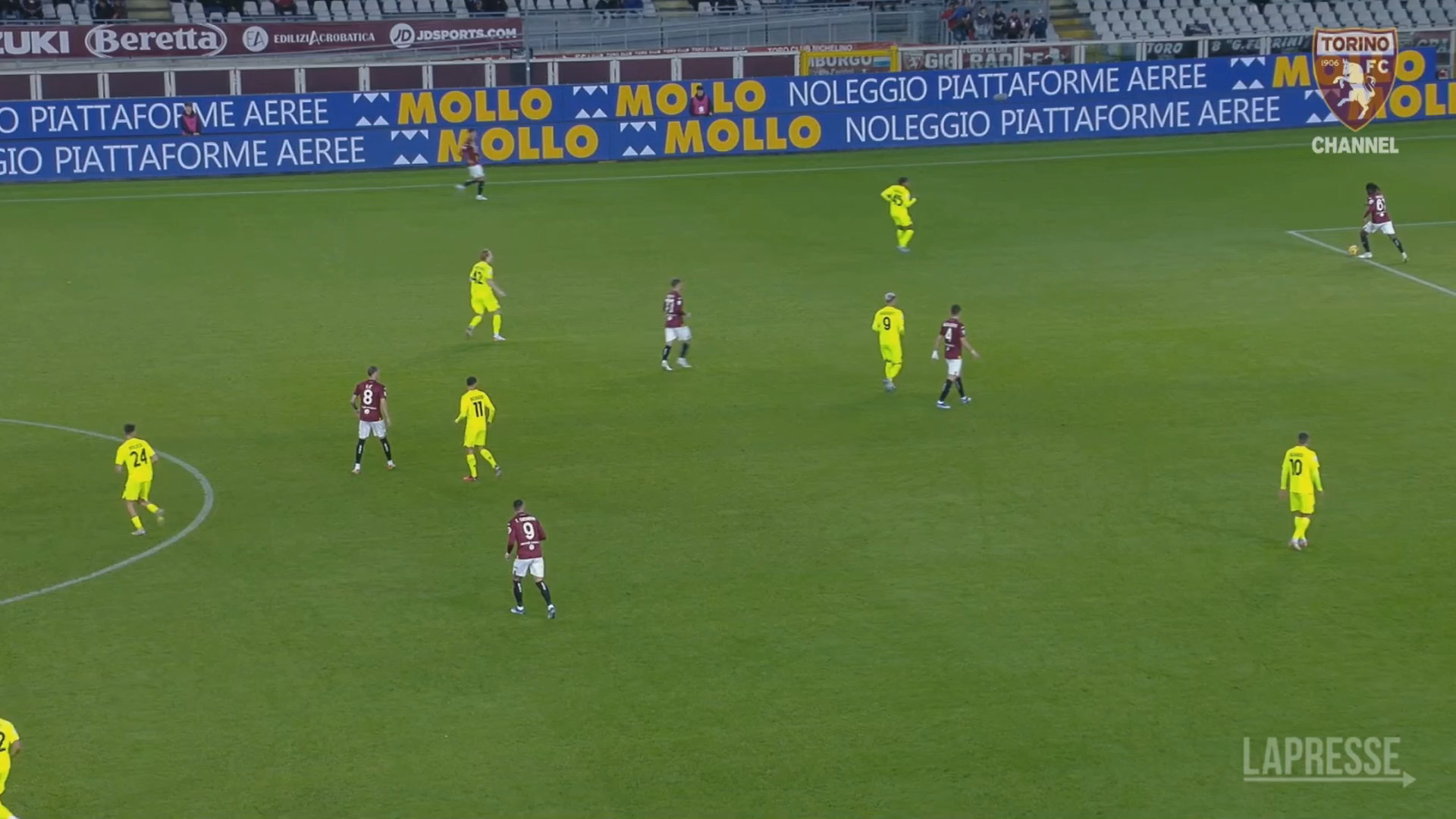 Mollo noleggio sponsorizza il Torino FC