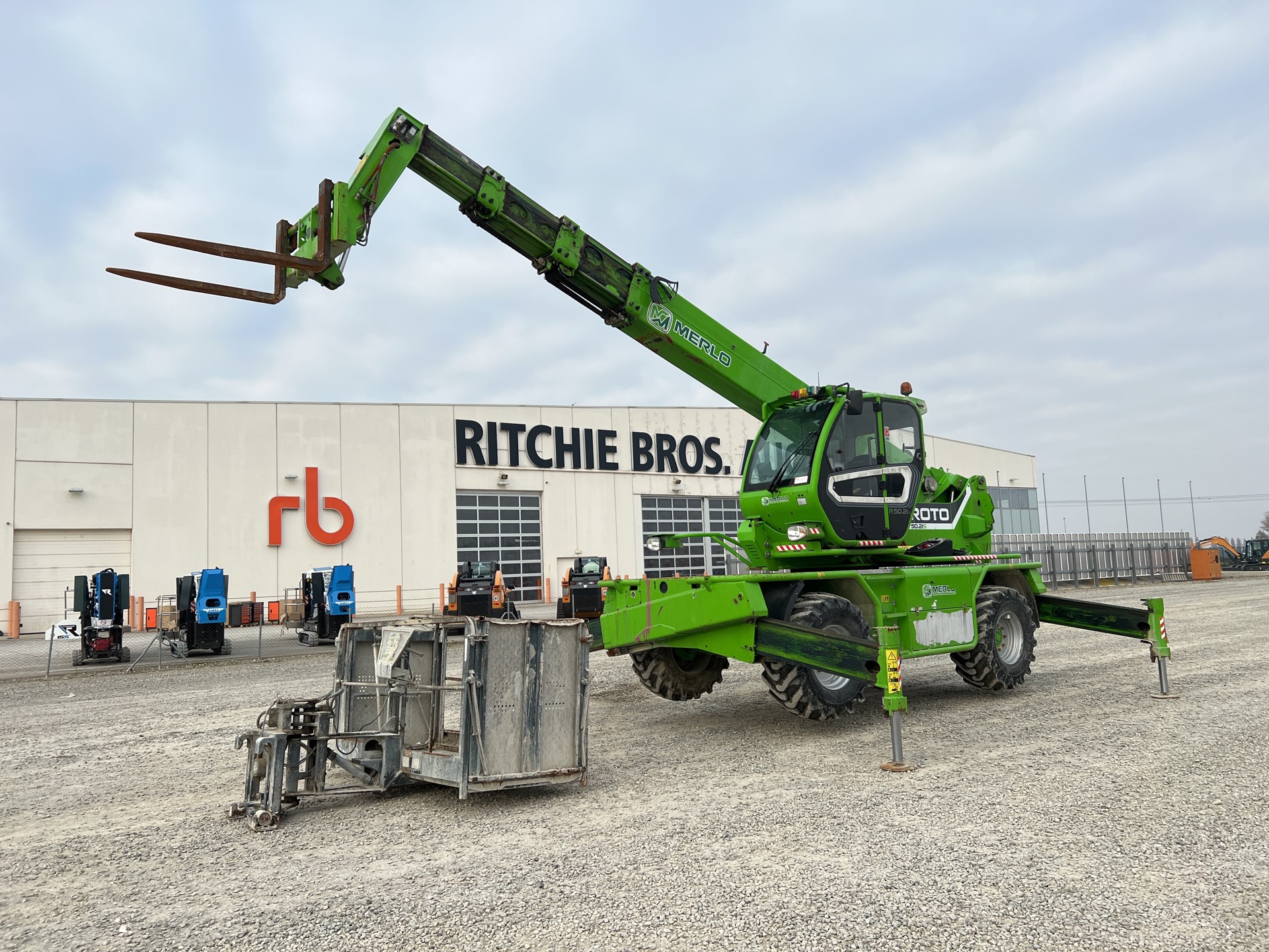 Ritchie Bros è specializzata nelle aste di macchine industriali