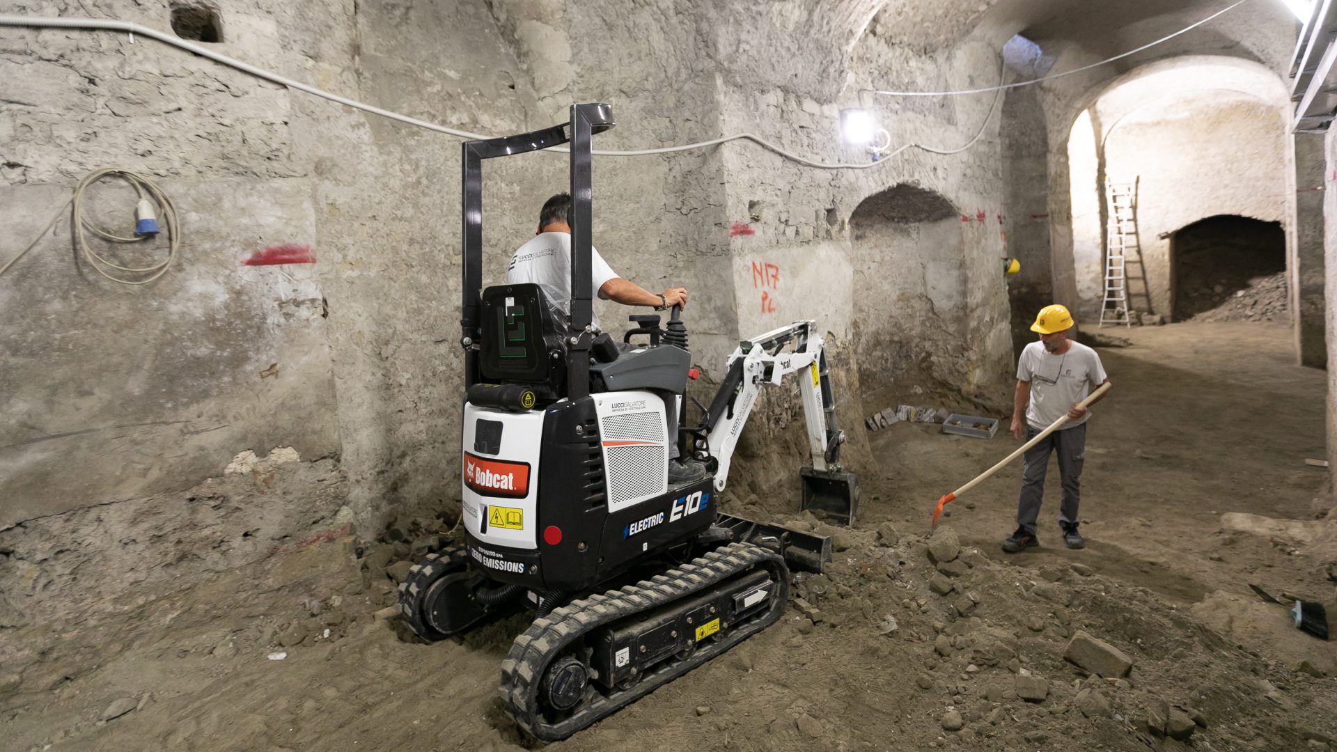 Bobcat punta sugli elettrificati per i lavori archeologici delicati