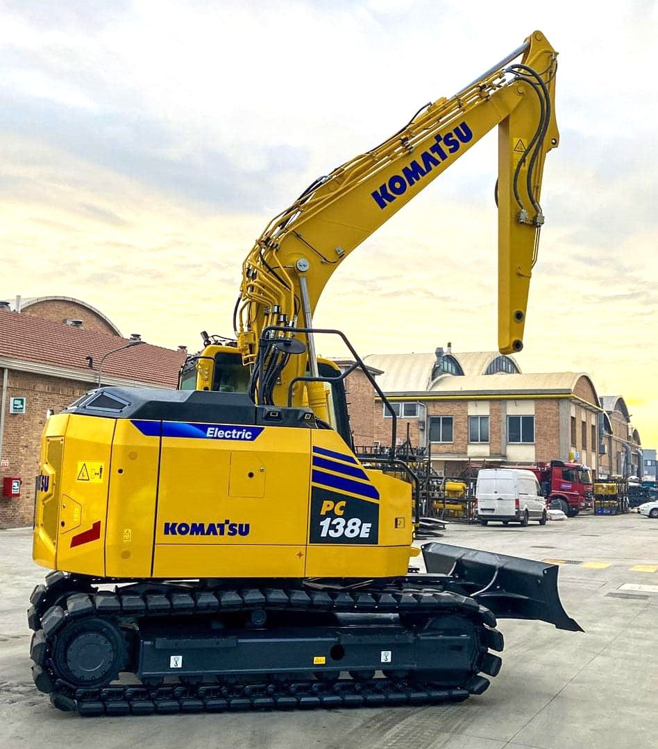 Komatsu lancia il nuovo PC138E-11 nel mercato del noleggio