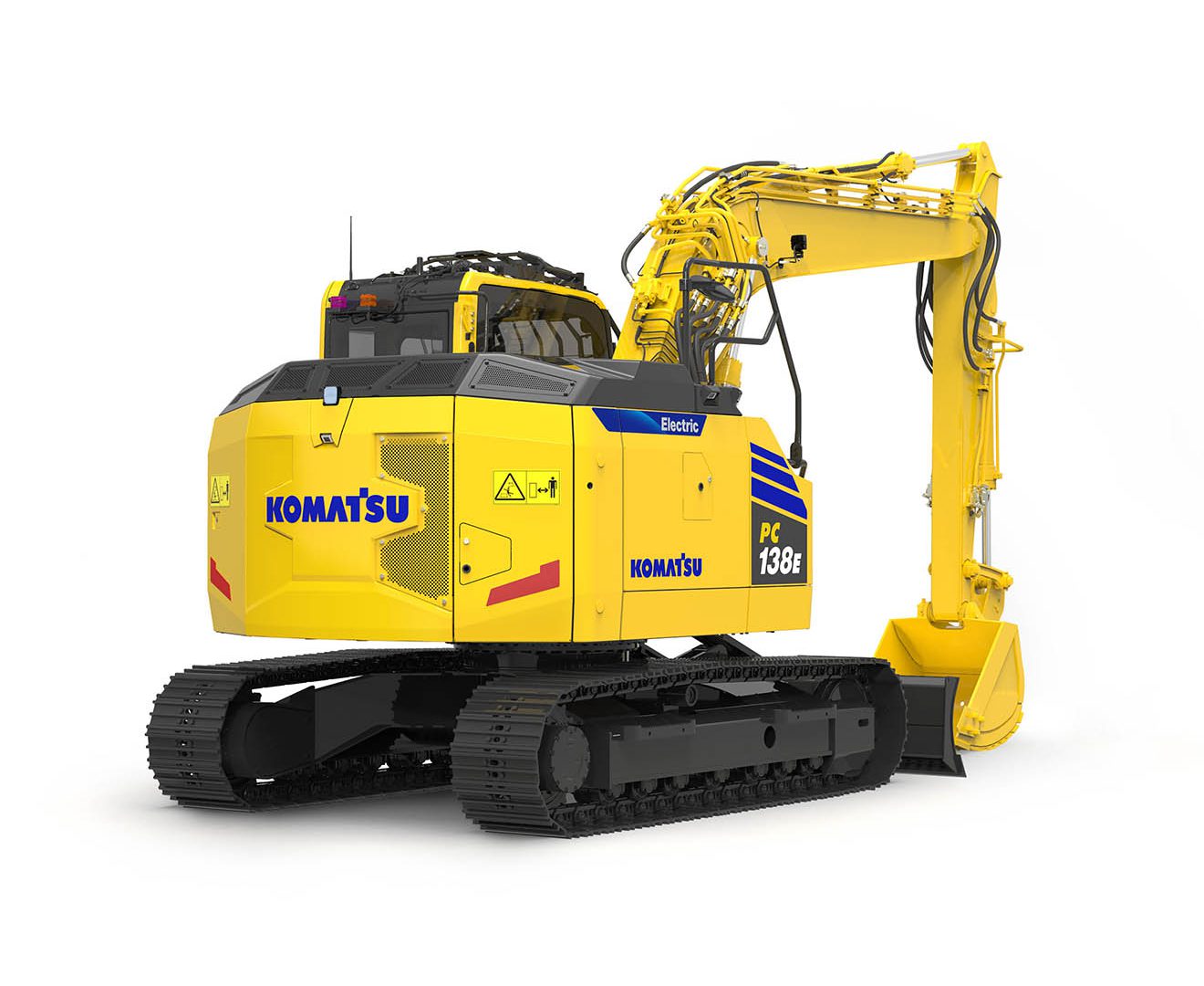 Komatsu lancia sul mercato il nuovo PC138E-11 elettrificato