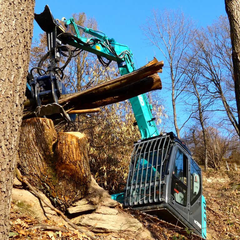 KOBELCO è presente nella fascia midi con i due modelli SK75SR-7 ed SK85MSR-7