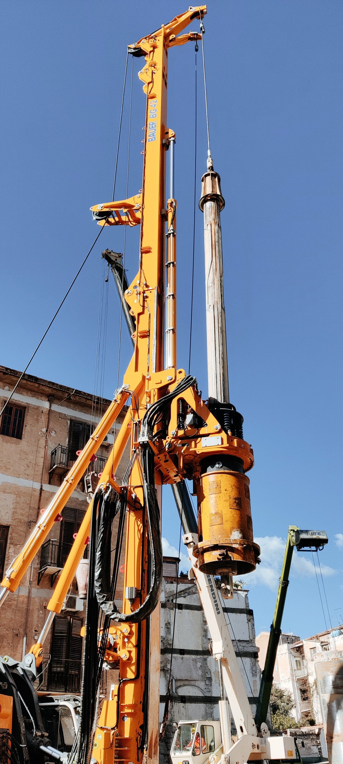 BAUER ha allestito la BG42 per le esigenze del cantiere di Palermo