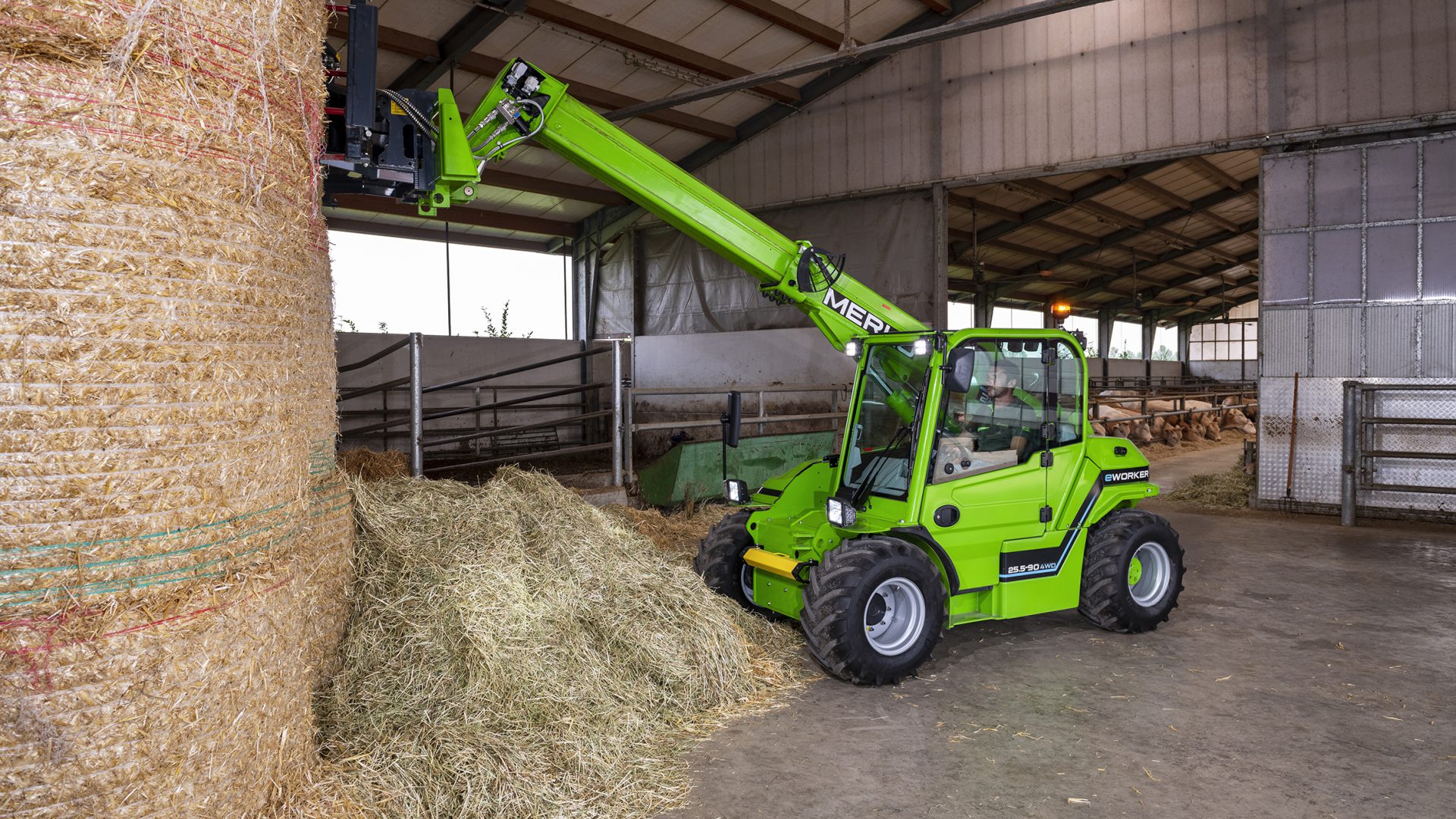 MERLO punta al mercato dell'ecologia con la sua gamma elettrificata e-Worker