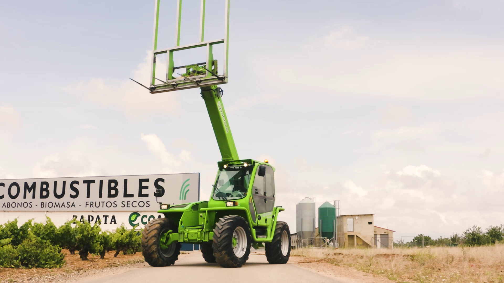 Merlo è unico fornitore dei sollevatori telescopici alla Ecoagro