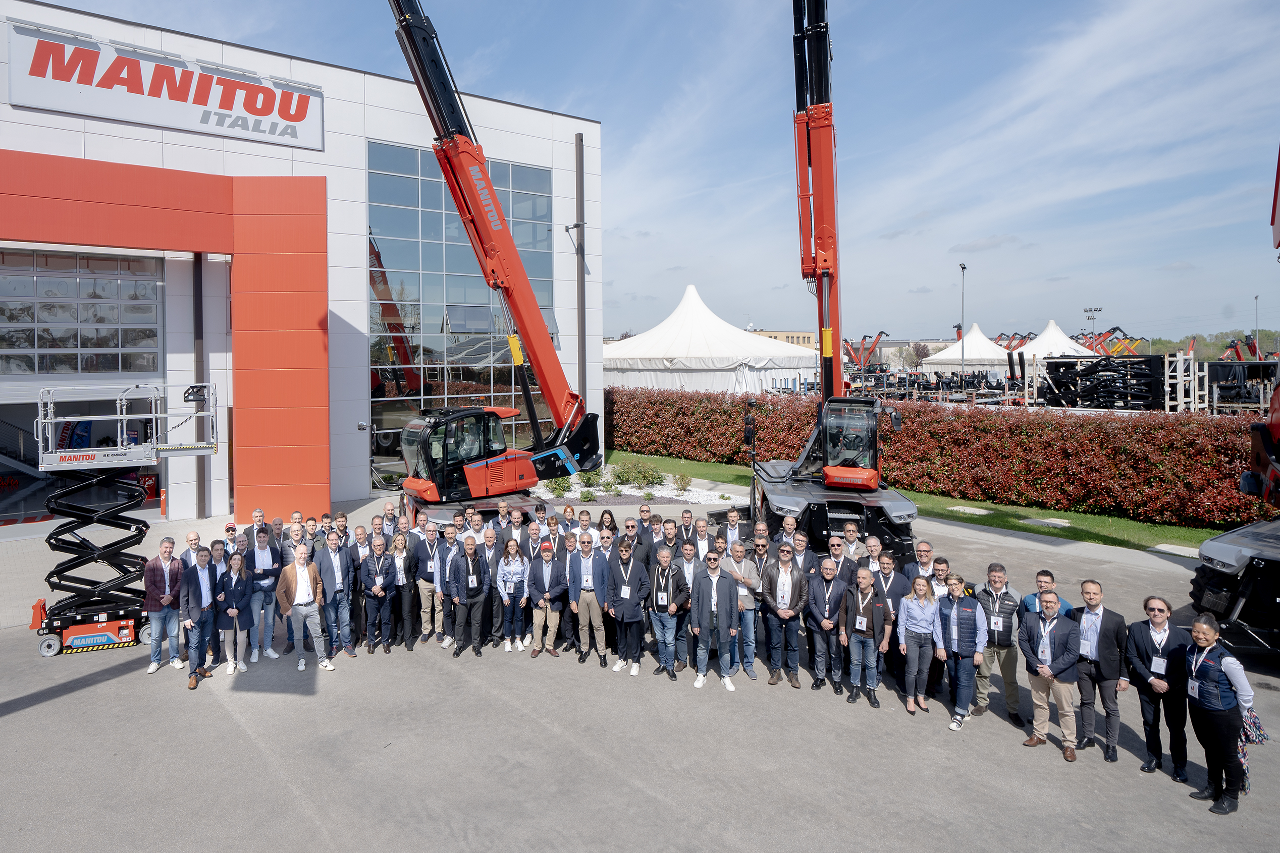 Manitou ha organizzato il dealer meeting italiano ad inizio aprile 2024