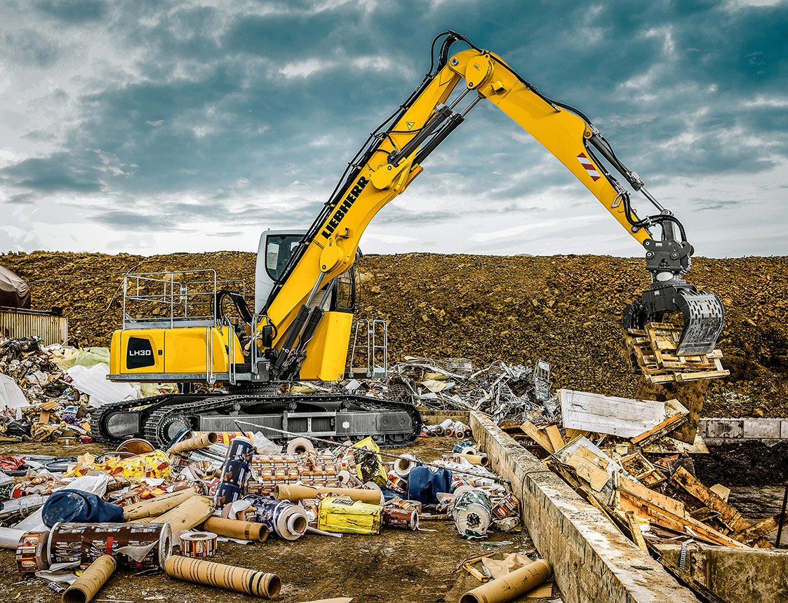 Liebherr è presente con i suoi apprezzati material handler