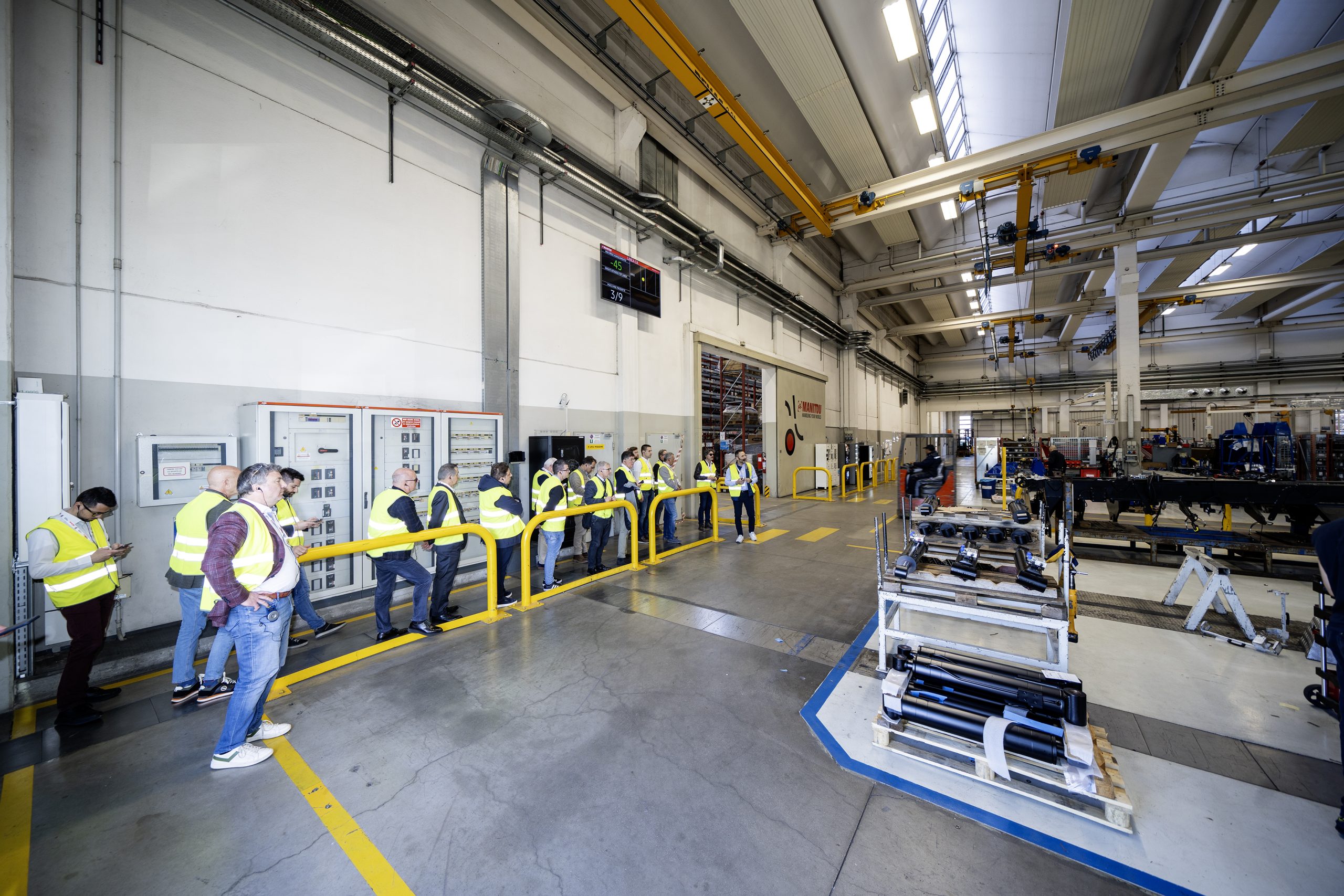 Manitou sta investendo molto nella logistica