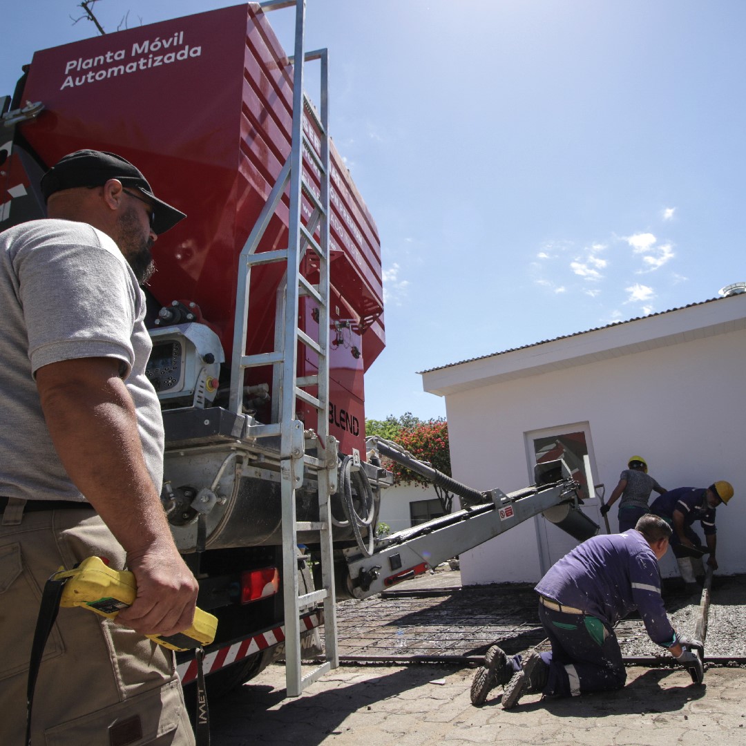 Serymat lavora in Argentina con tre impianti Blend Plants