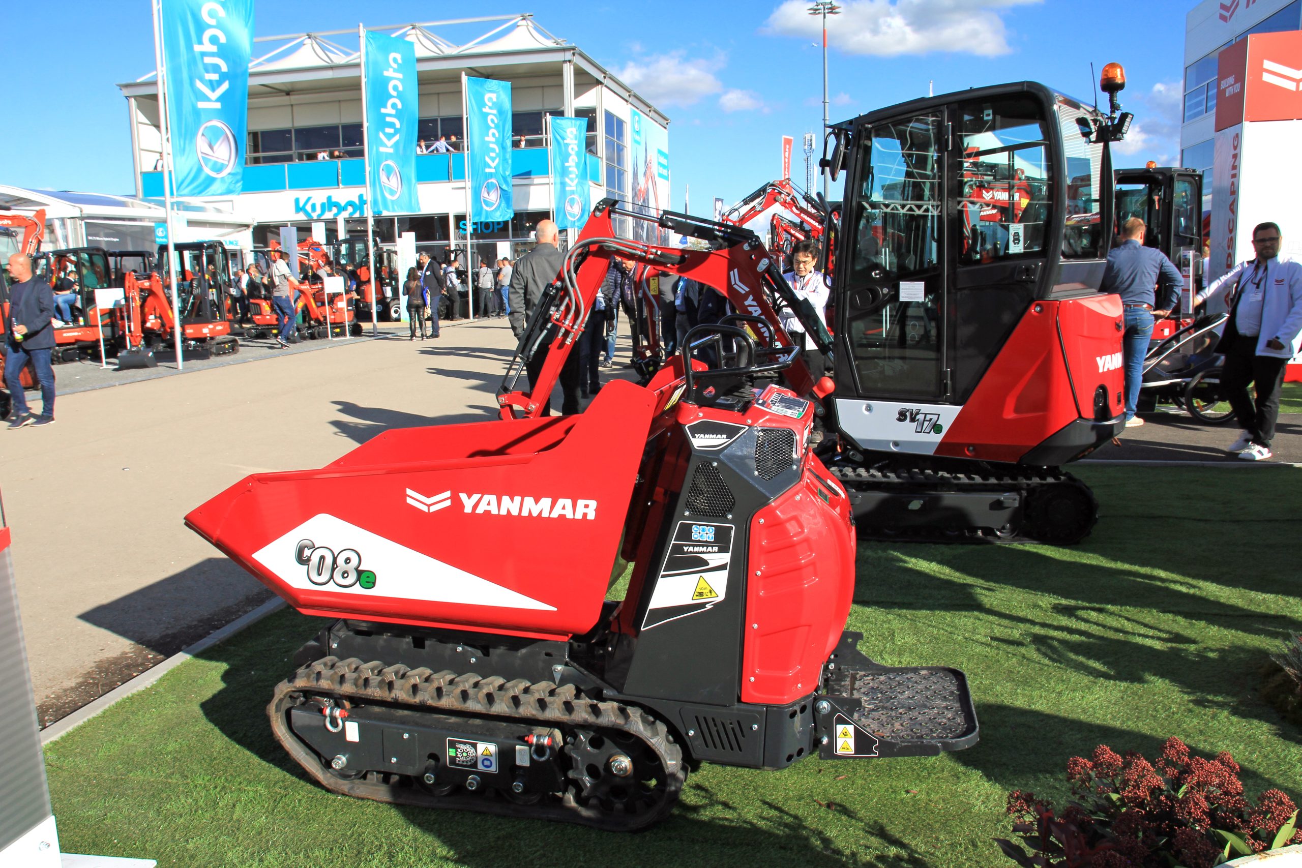 YANMAR CE presenta le sue soluzioni compatte elettrificate