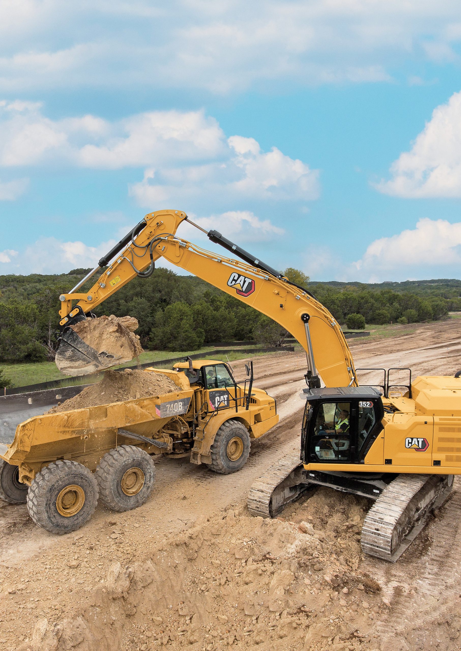CATERPILLAR ha migliorato le sue tecnologie integrate negli escavatori idraulici