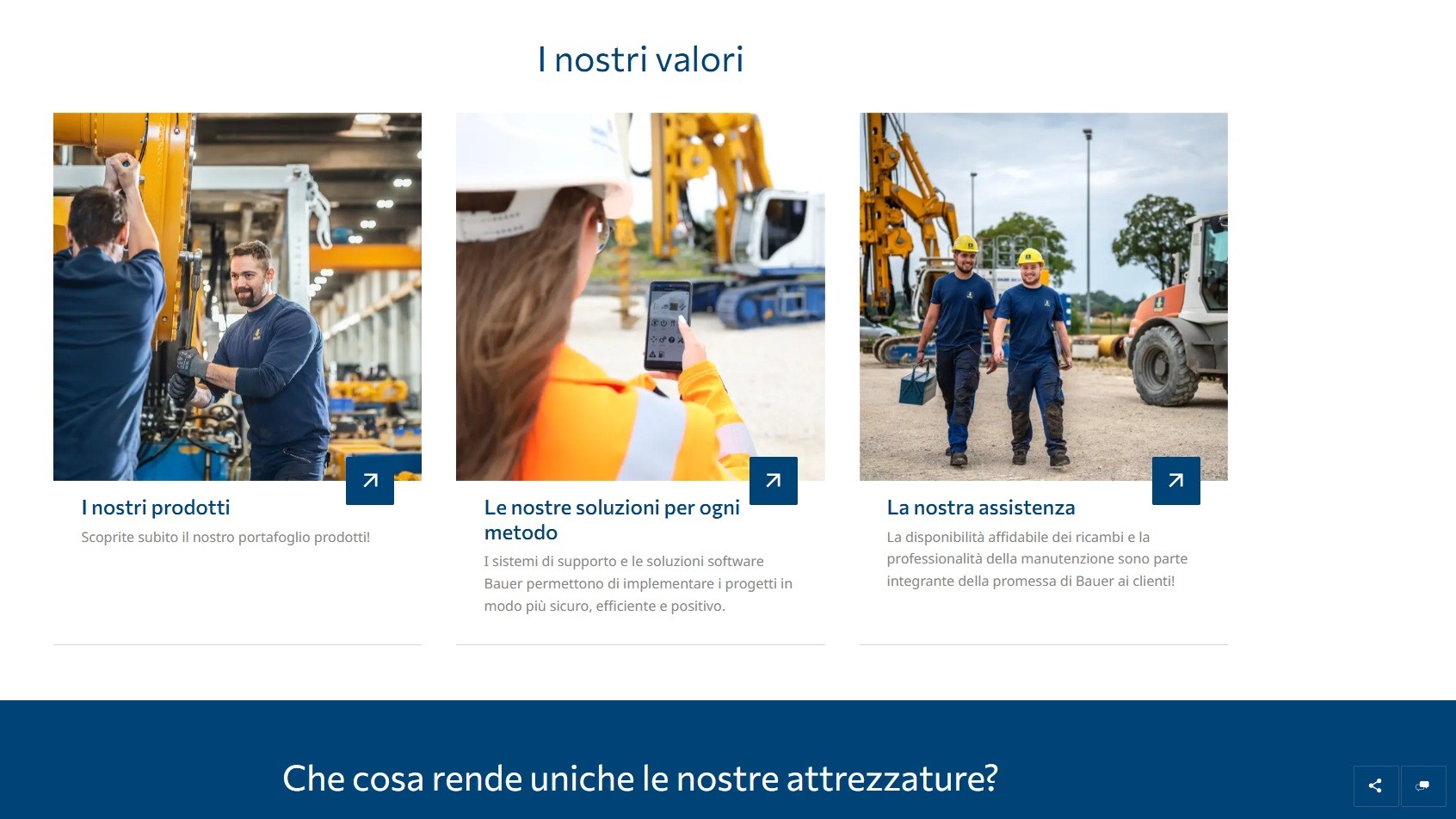 BAUER Macchine Italia ha un sito completamente nuovo