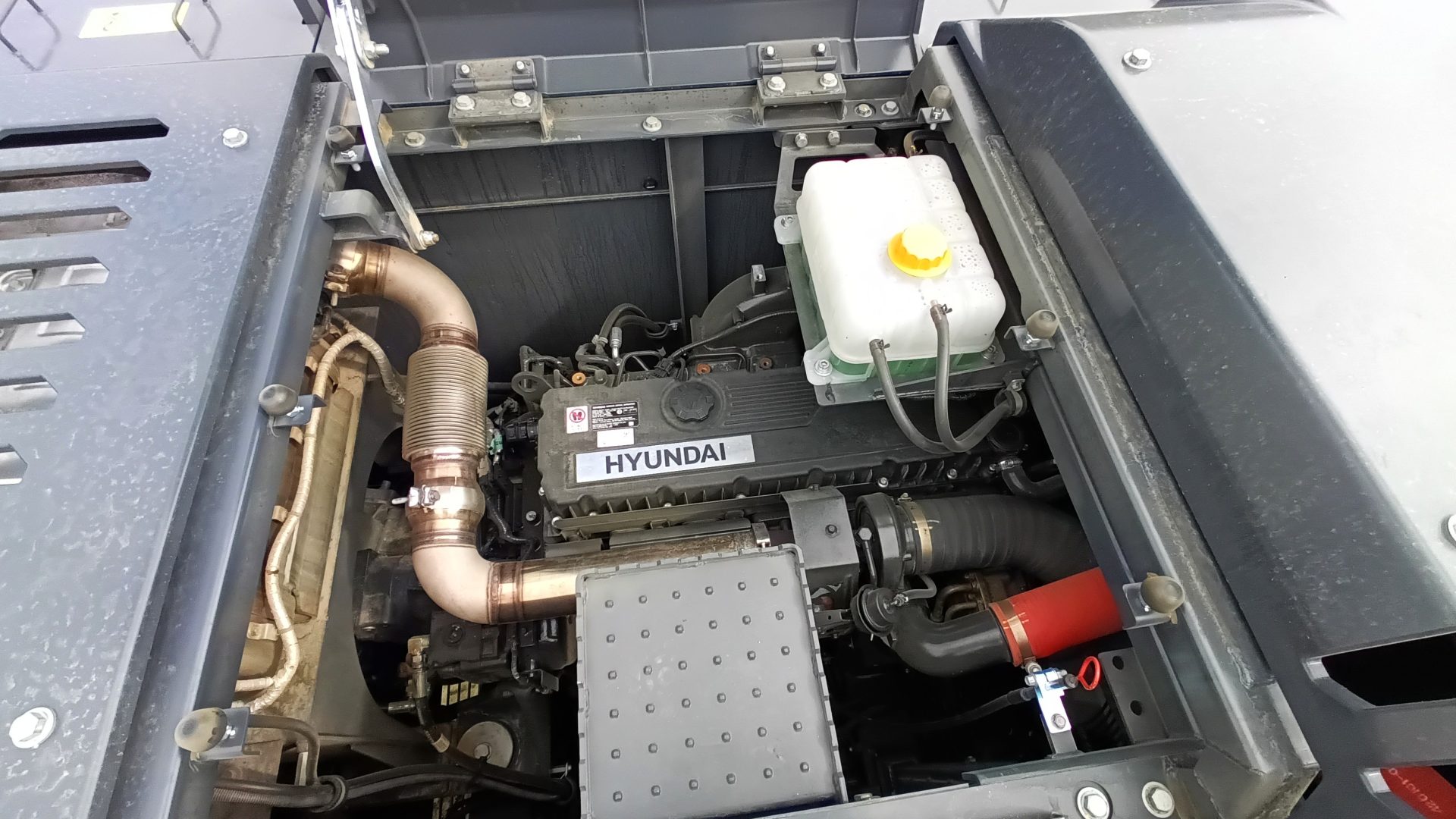 La motorizzazione è Hyundai segnando così l'abbandono di Cummins