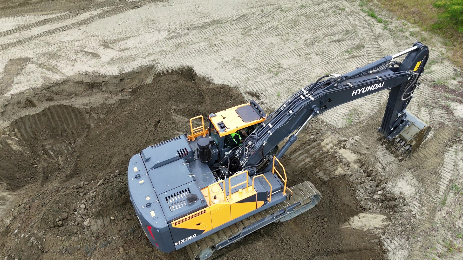 Hyundai ha curato le modalità operative in base al tipo di applicazione a cui va incontro la macchina