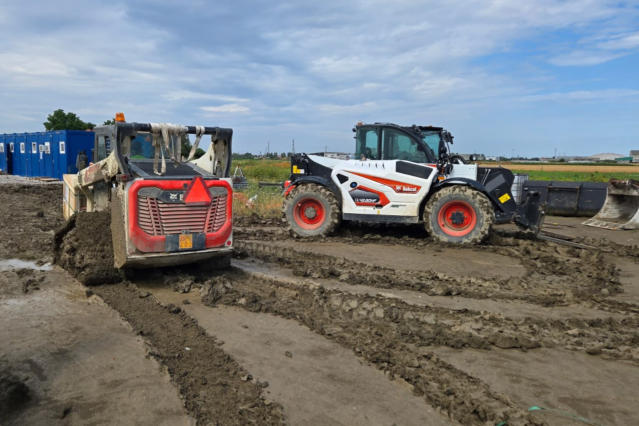 Le macchine Bobcat hanno dimostrato di saper lavorare con qualsiasi condizione operativa
