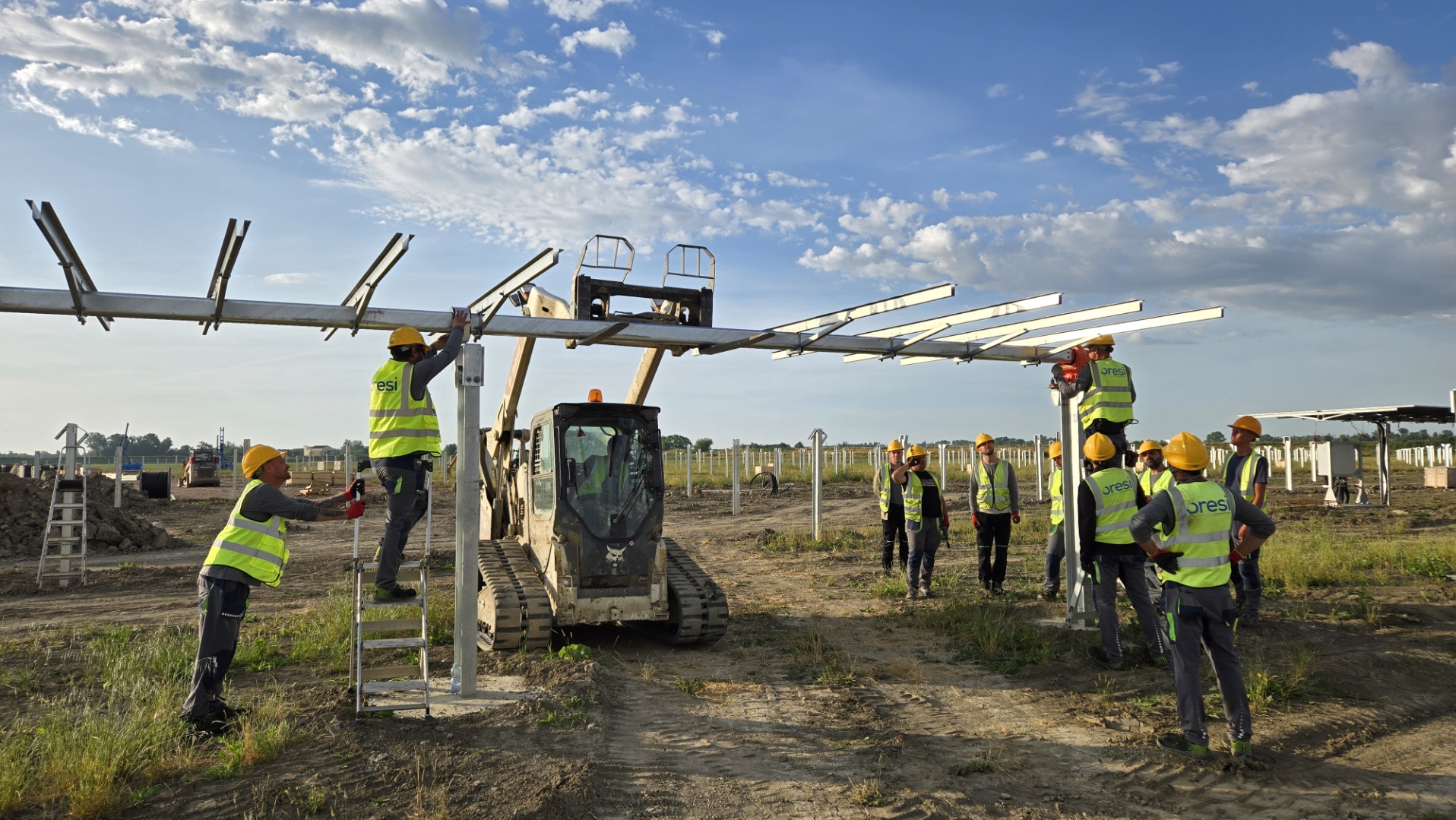 Bobcat ha permesso di velocizzare le fasi del cantiere