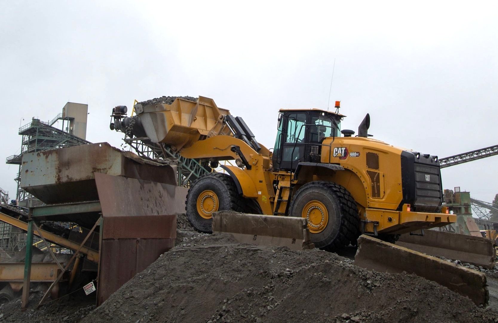 Caterpillar ha ridotto i tempi di manutenzione con la 980GC