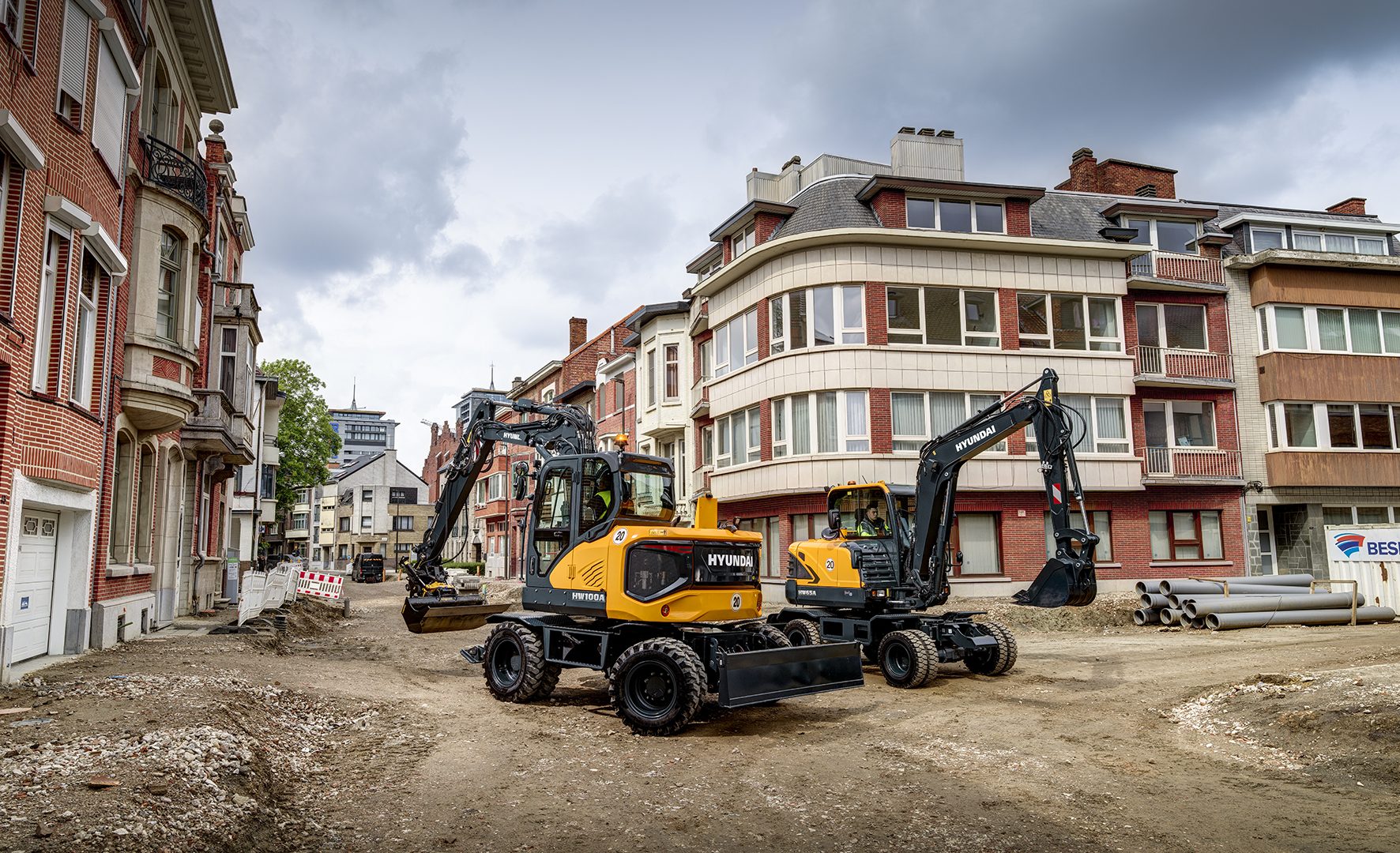 HD Construction Equipment porta in dote la tecnologia di Hyundai e Develon
