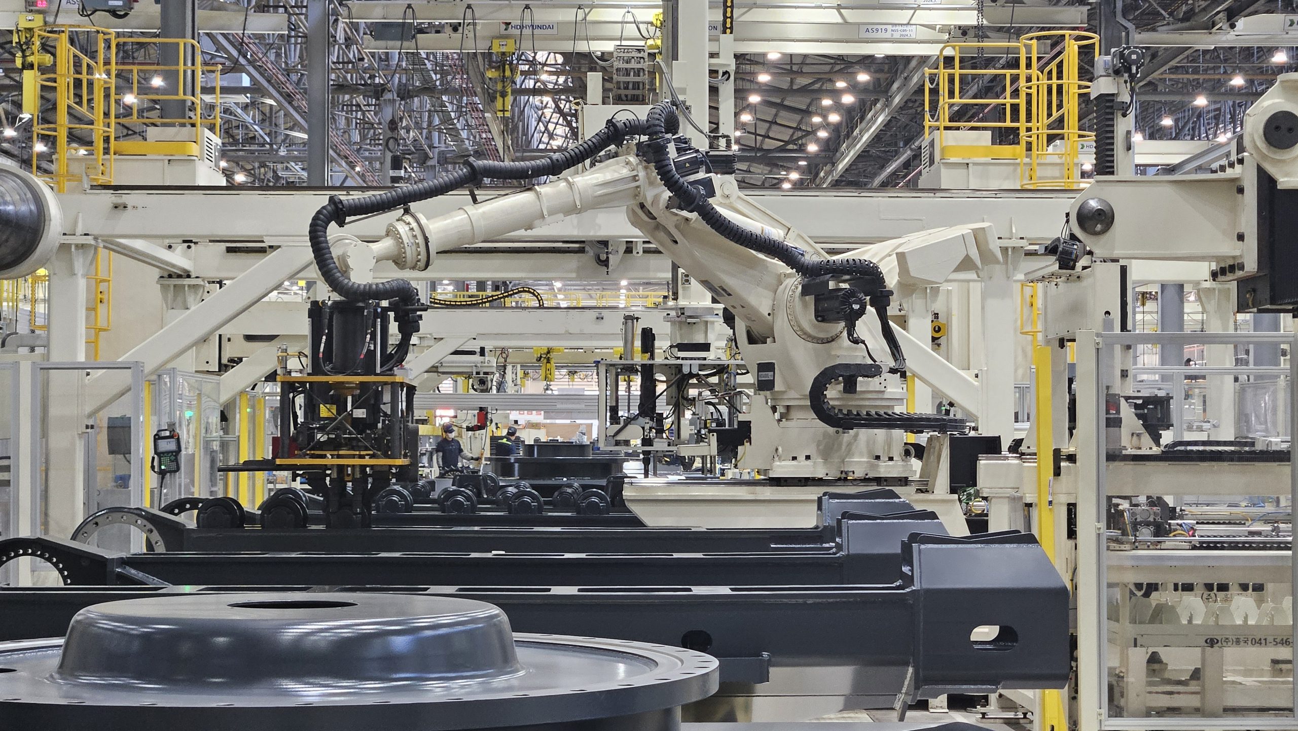 Hyundai ha implementato in modo esponenziale il livello di automazione ad Ulsan