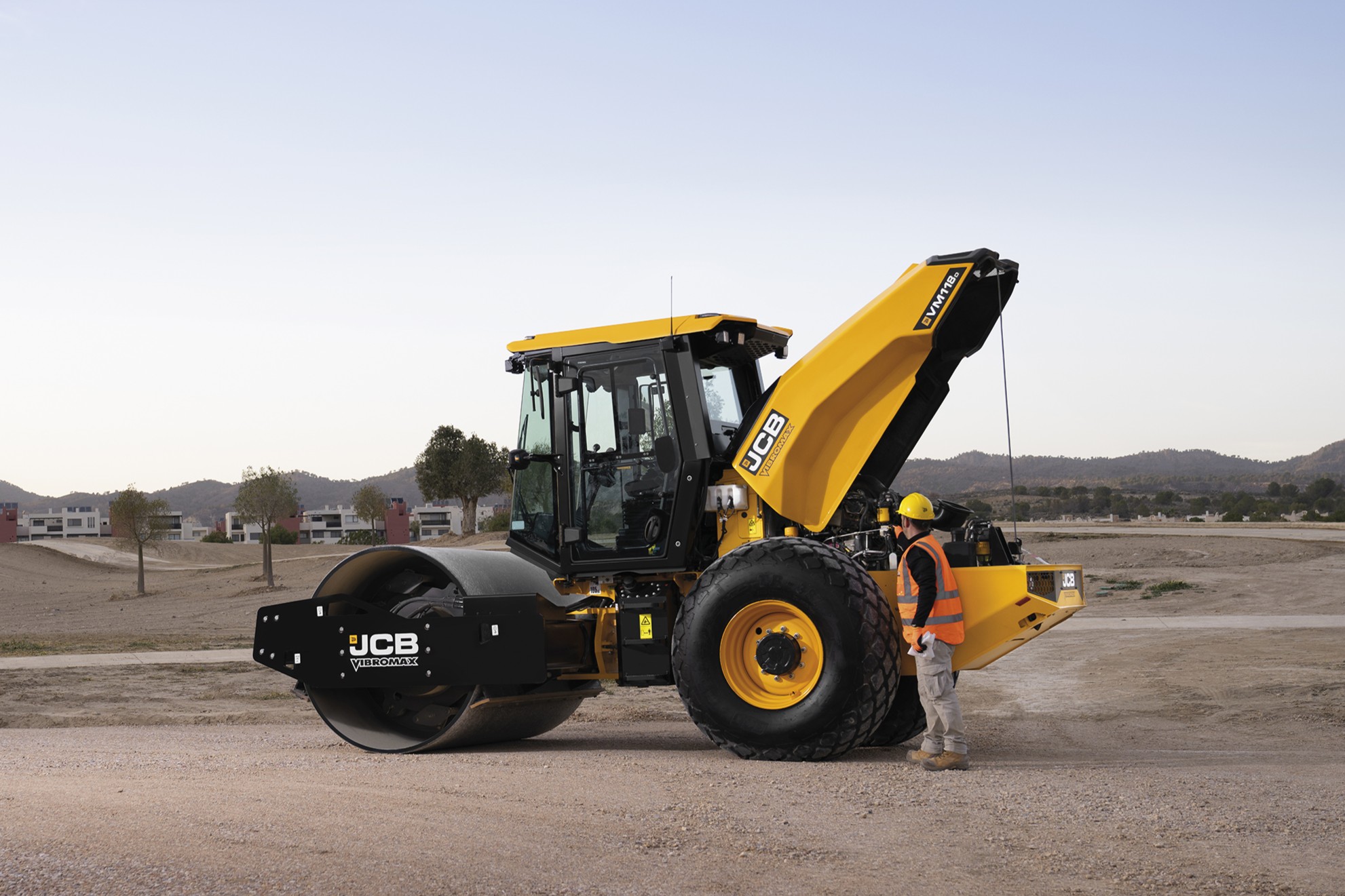 Il JCB VM118D ha un layout che agevola la manutenzione