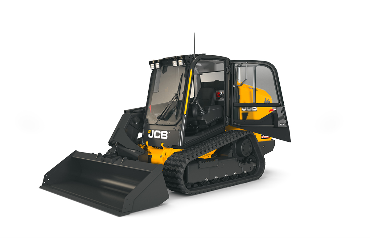 JCB si distingue per il posto guida delle sue minipale con ingresso laterale a partire dagli anni '90