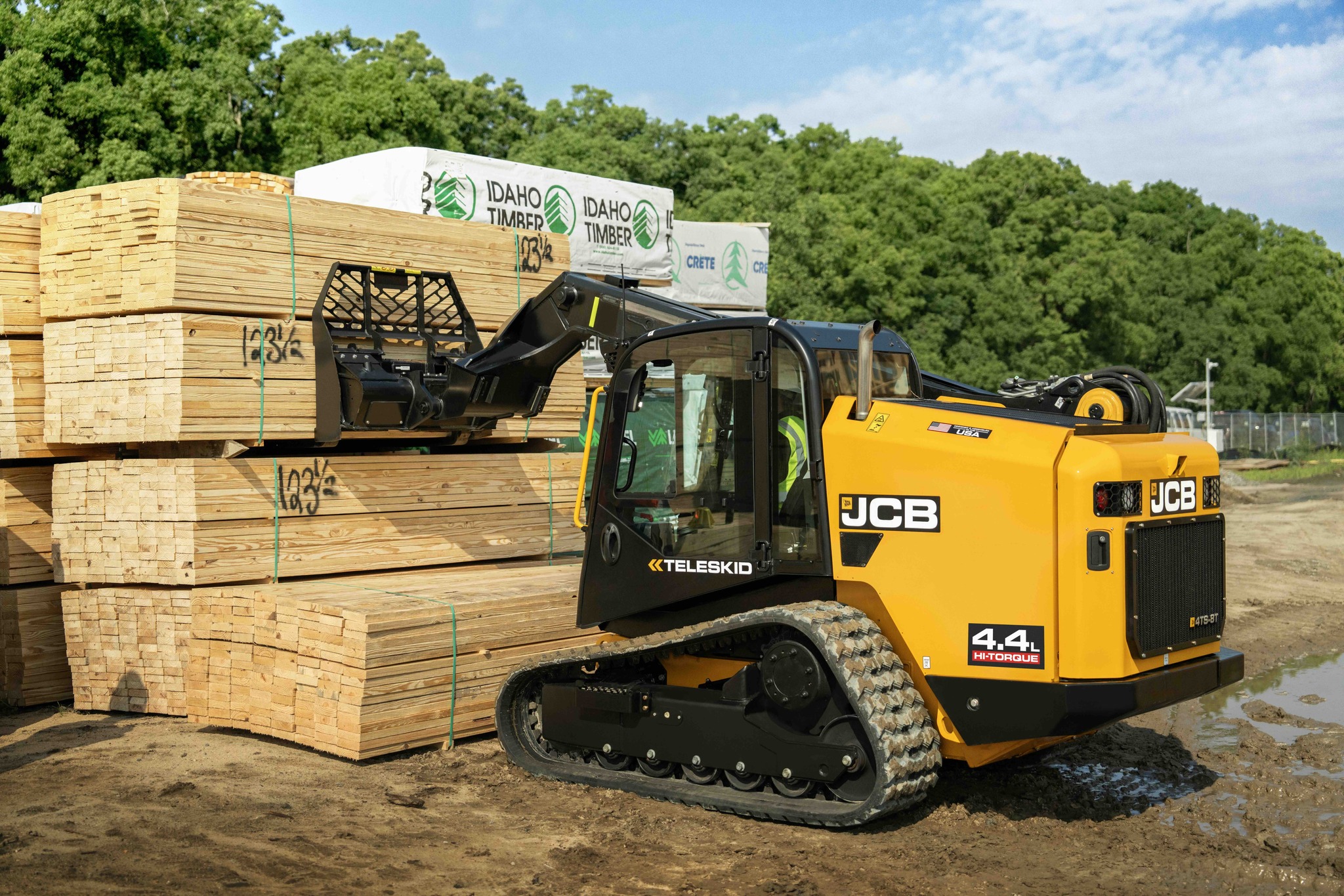 JCB risponde ad una specifica domanda prestazionale del mercato nord americano