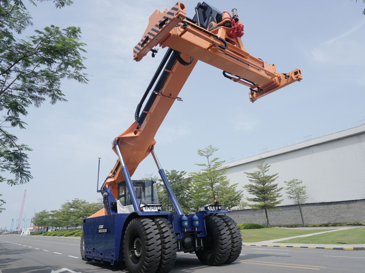SANY è oggi uno dei costruttori maggiormente attivi nel settore dei Reach Stacker
