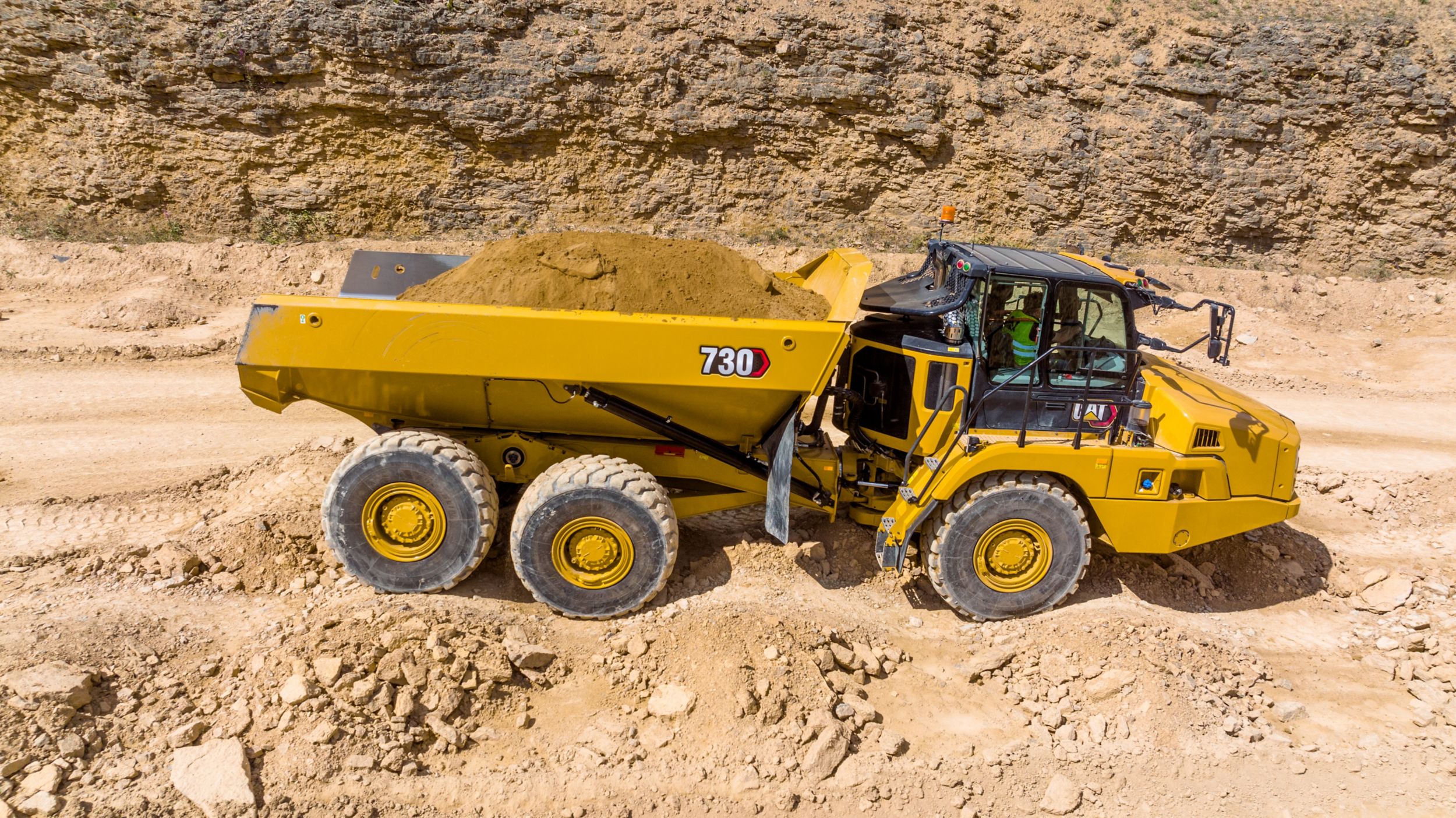 Caterpillar introduce numerosi sistemi per aumentare la sicurezza dei nuovi dumper Next Gen