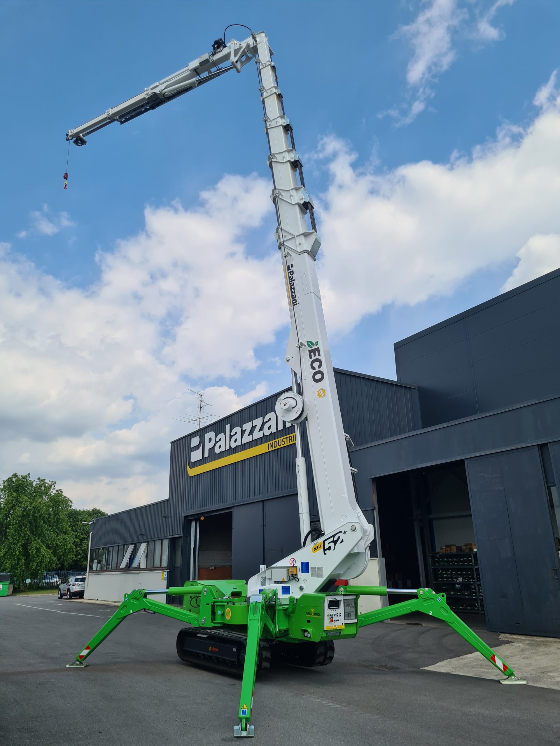 Palazzani XTJ 52+ ECO è una macchina ad emissioni locali zero