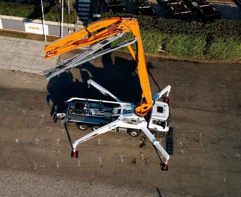 CIFA ha una gamma di pompe autocarrate tra le più ampie del mercato