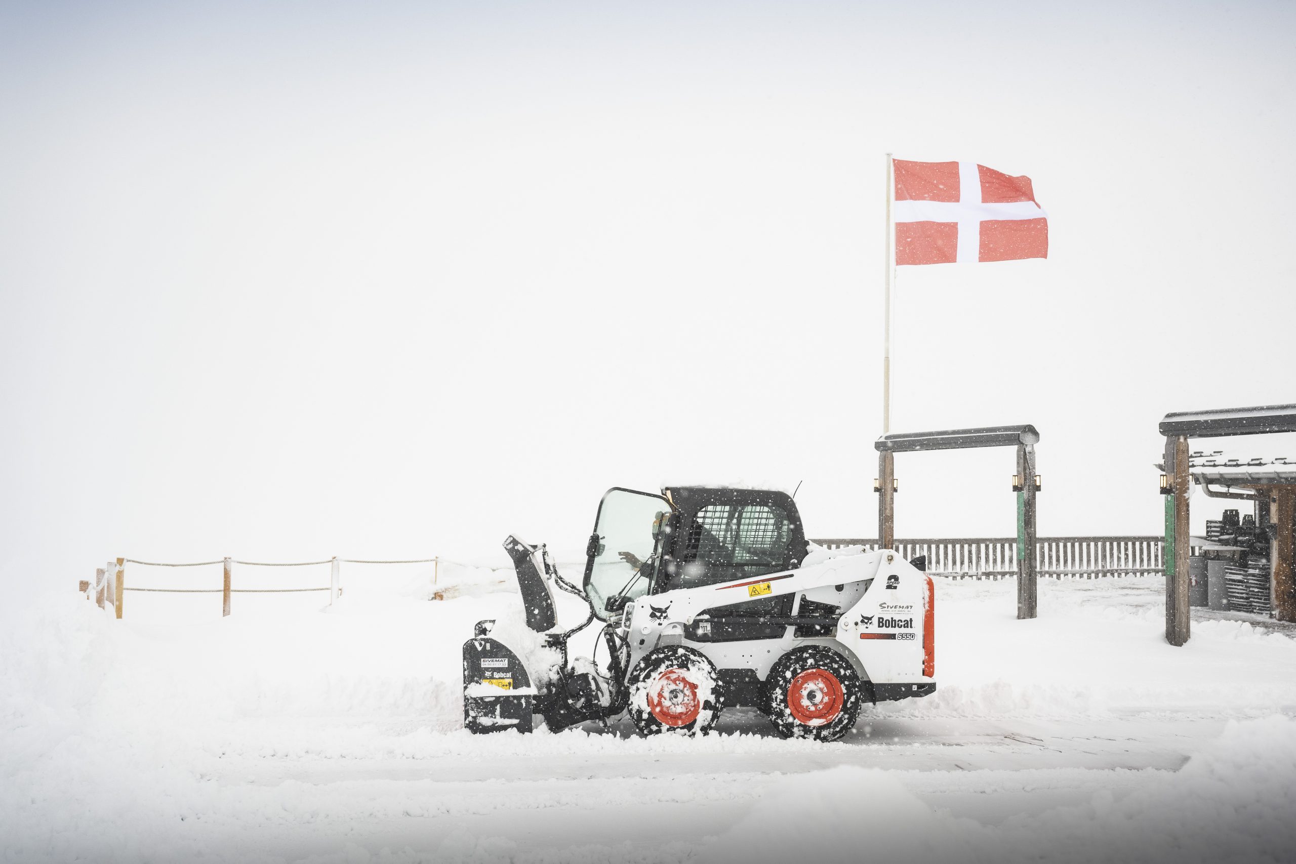 Bobcat è diventato il partner di Chez Gaston per la rimozione neve