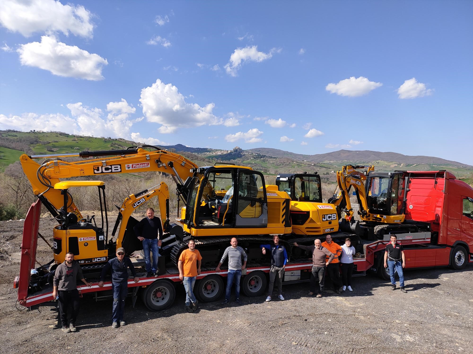 il Gruppo Mitri è affezionato cliente JCB