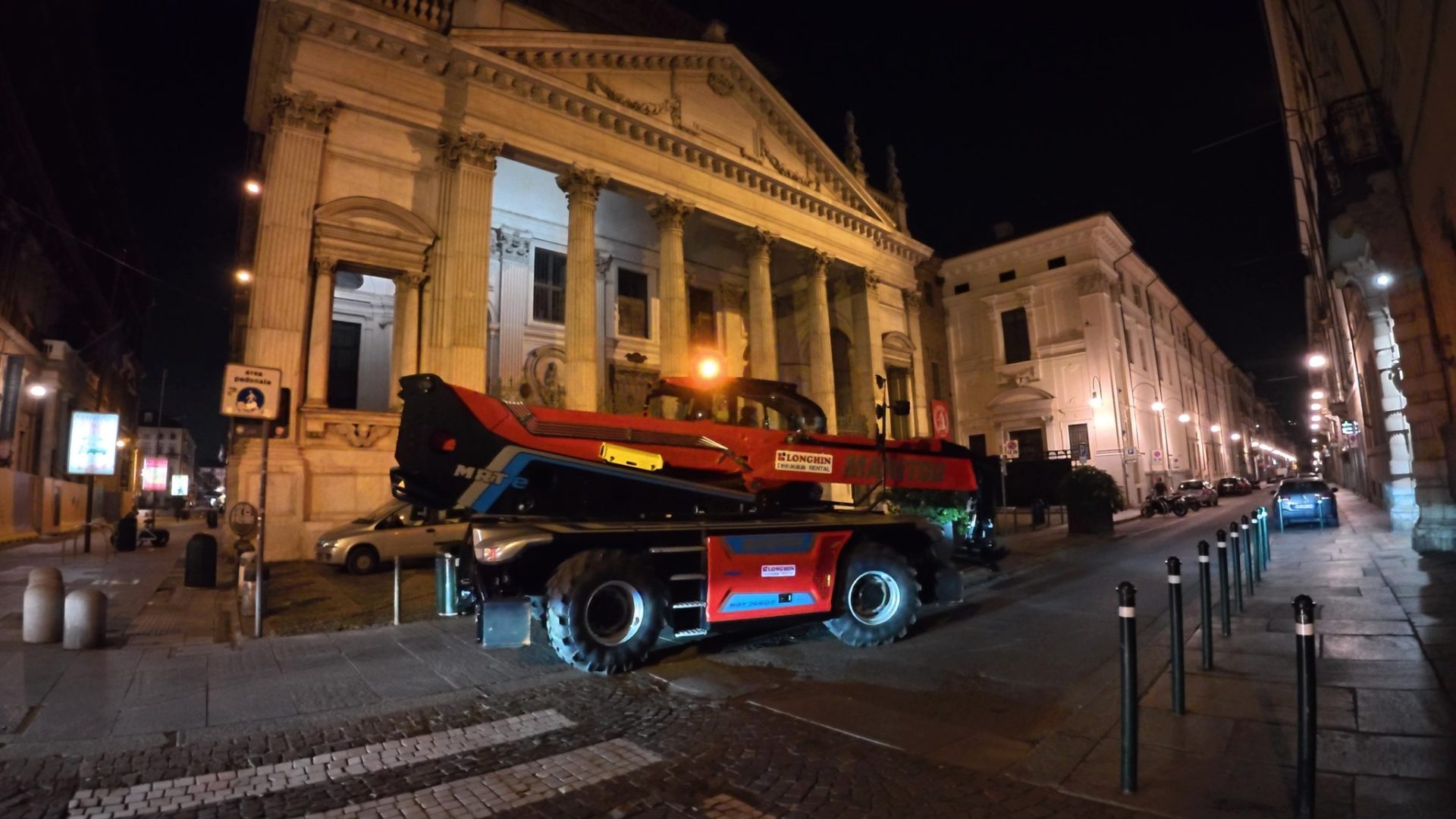 Il transito cittadino dell'MRT2660e Vision+ è avvenuto nel pieno silenzio