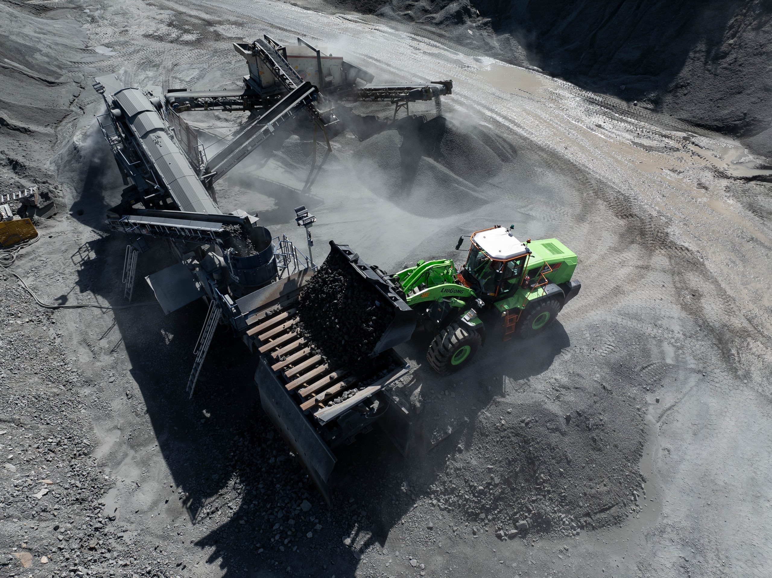 LiuGong è oggi all'avanguardia nel settore delle macchine movimento terra elettrificate a batteria