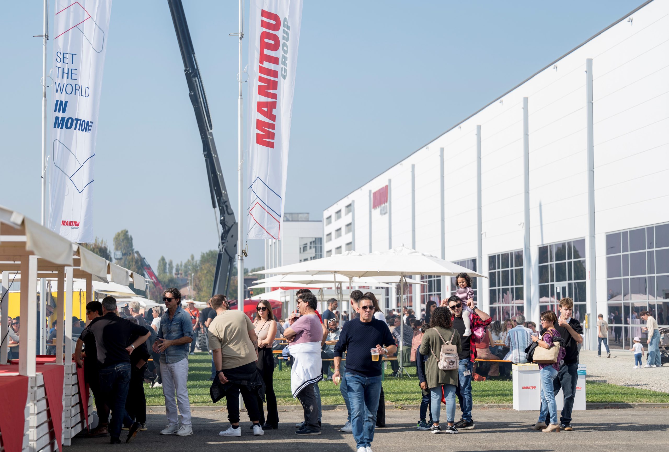 L'open day Manitou si è svolta a Castelfranco Emilia il 12 ottobre scorso