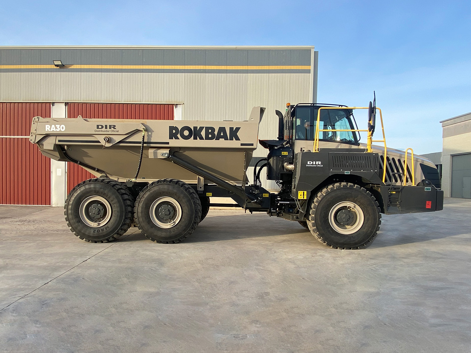 ROKBAK continua la tradizione Terex nei dumper articolati