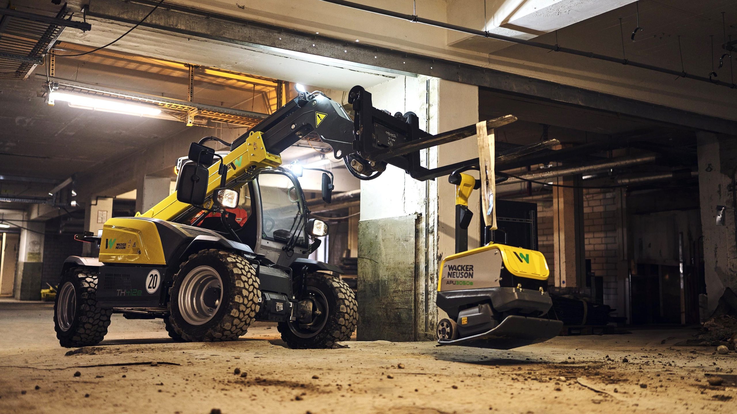 Wacker Neuson ha un'ampia gamma di telescopici con trasmissioni Carraro